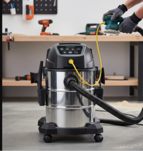 Aspirateur industriel connectable aux outils électroportatifs