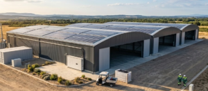 Hangar industriel photovoltaïque : rentabilisez votre toiture dès la construction