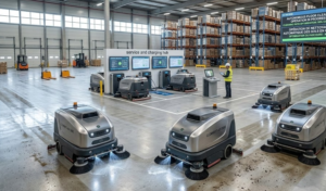 Automatiser l&rsquo;entretien des sols dans les grandes surfaces logistiques
